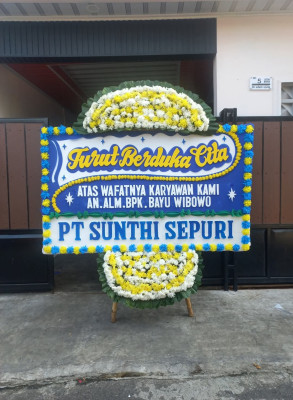 Papan Bunga Duka di Mesjid