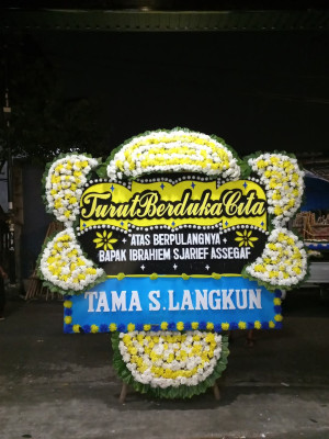 Papan Bunga Duka di Mesjid
